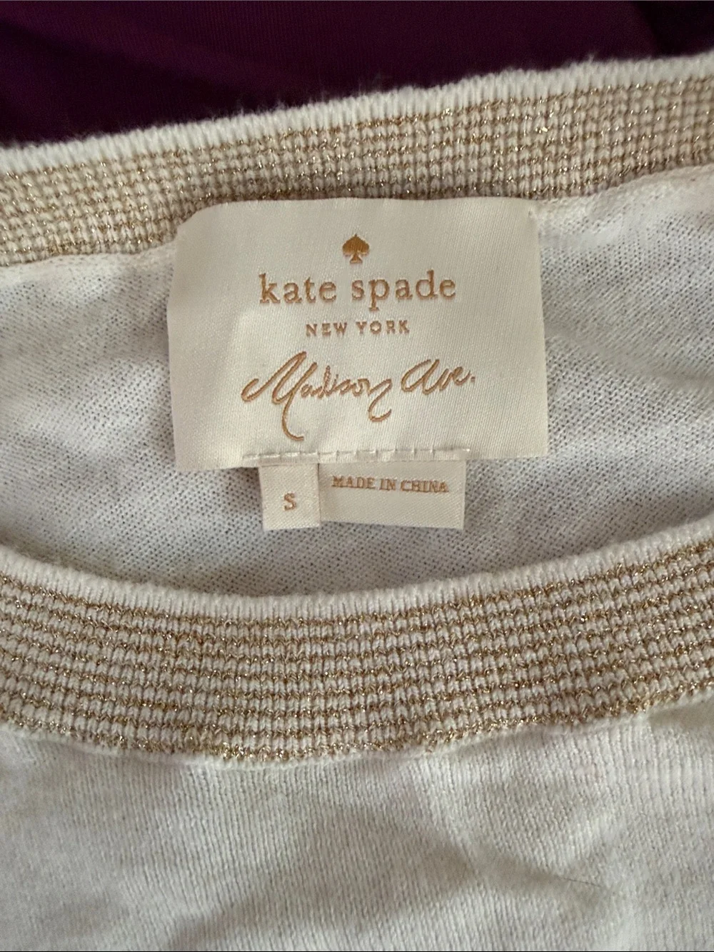 kate spade Fox sweater